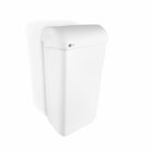 Black Satino Afvalbak 23 Liter Wit