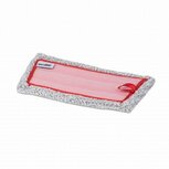 Allure microvezel scrub vlakmop 28cm 5 stuks Rood
