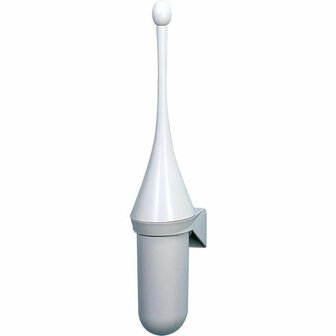 Elive line 2 Toiletborstel wit voor wandmontage