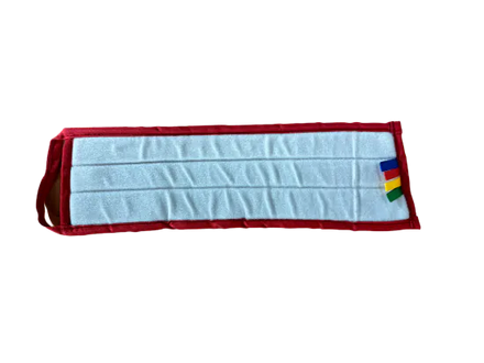 Elive microvezel velcro vlakmop 40cm rood