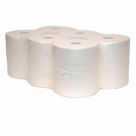 Elive Autocut Handdoekrollen 20,8 breed 140 meter 6 rollen