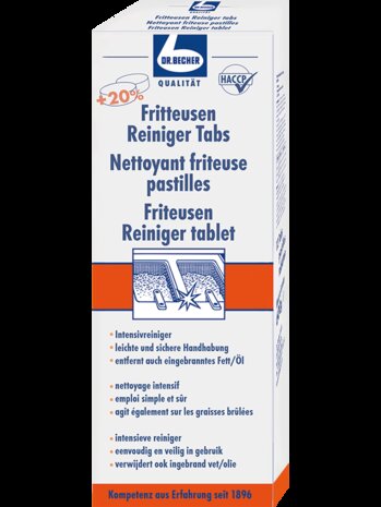 Becher friteusereiniger tabletten  12 stuks