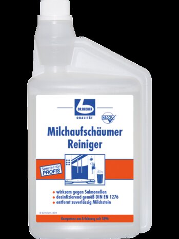 Becher melkopschuimerreiniger  1 liter