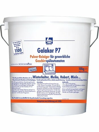 Becher Galakor P7 vaatwaspoeder  10 kg