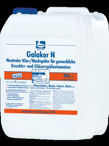 Becher Galakor N glansspoelmiddel  10 liter
